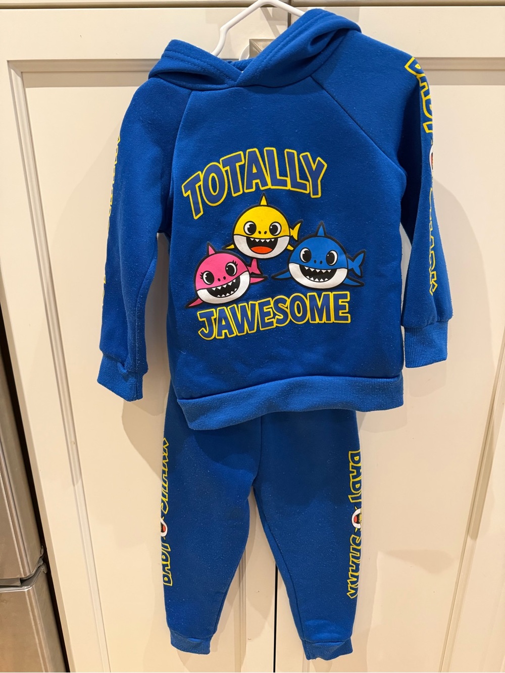 Baby shark 3t 'Totally Jawesome' Hoodie & Joggers Set